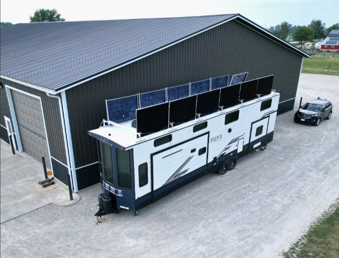 Monument solar Rack System